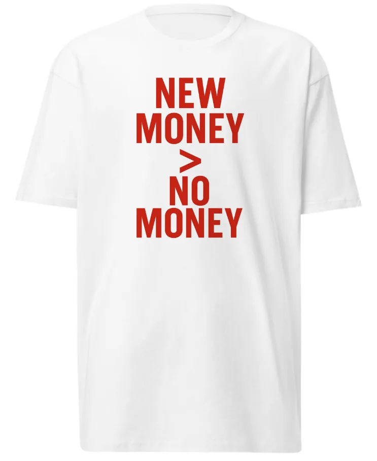 New Money tee by Tuhao Industries